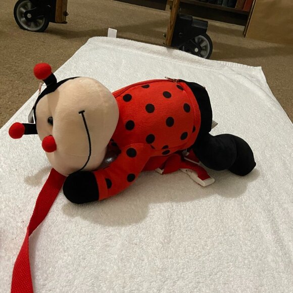 Lady Bug Plush On Leash - Picture 12 of 12